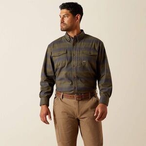 ARIAT Rebar Flannel DuraStretch Work Shirt